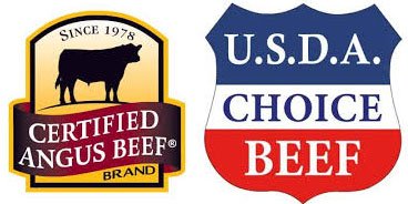 Certified Angus Beef and USDA Choice Logos